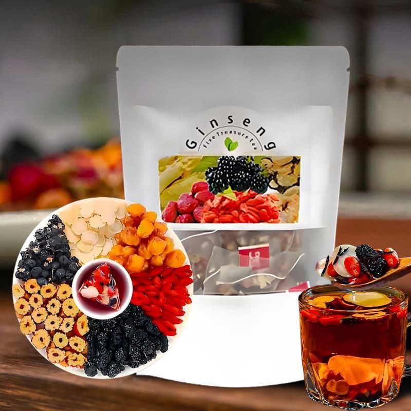 Renewable Energy Resources - Ginseng Five Treasure Tea Natural Energy