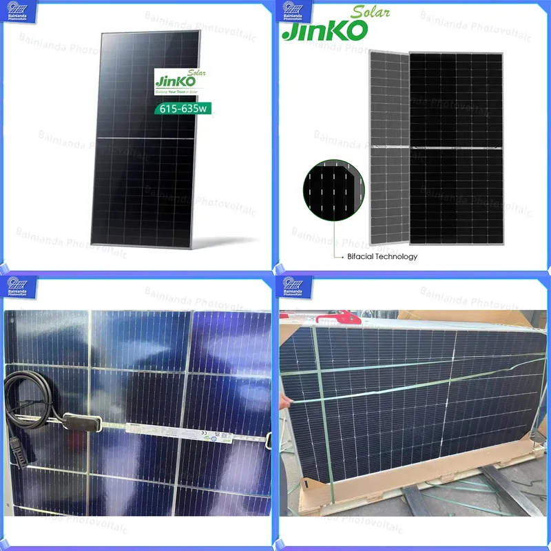 Jinko Solar Panel N-Type - Jinko 615W Double-Sided Bifacial N-Type Monocrystalline