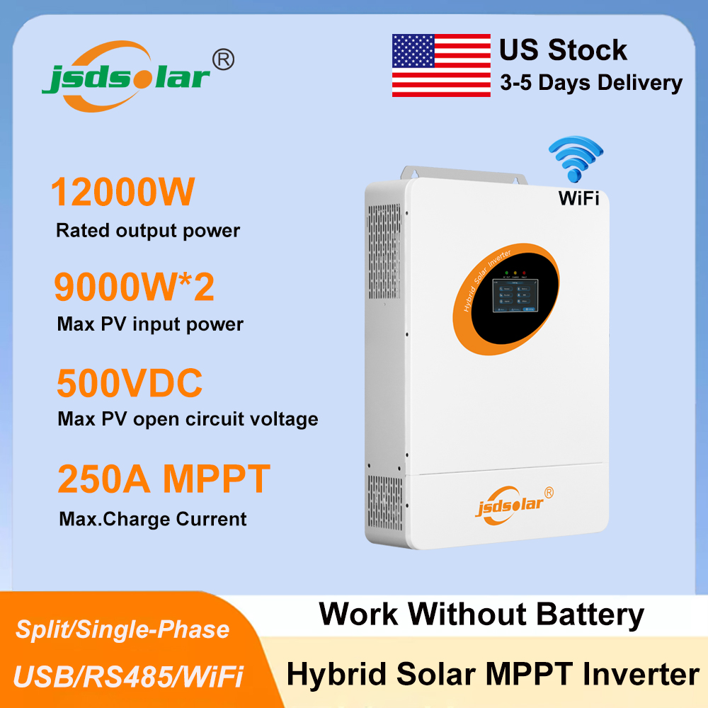 Flexible Solar Panel - Jsdsolar 12KW 48V Hybrid Solar Inverter