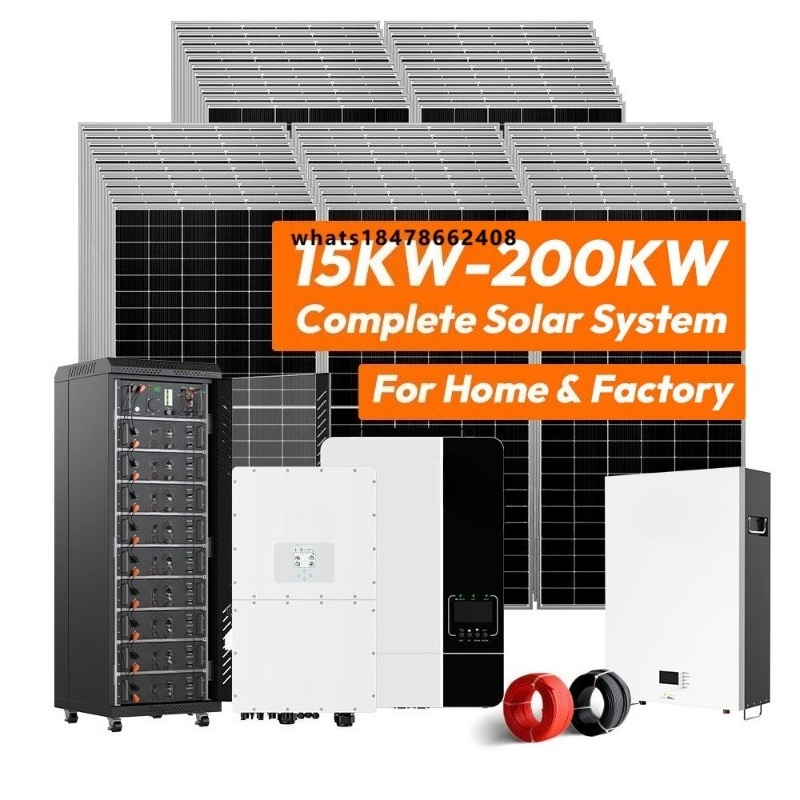 Solar Panel System 10Kw - 10Kw Hybrid Solar Panels Energy System