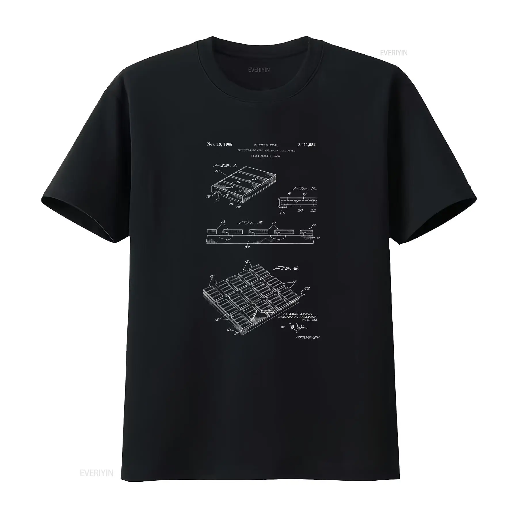 Renewable Energy Graphics - Solar Panel T Shirt Photovoltaic and