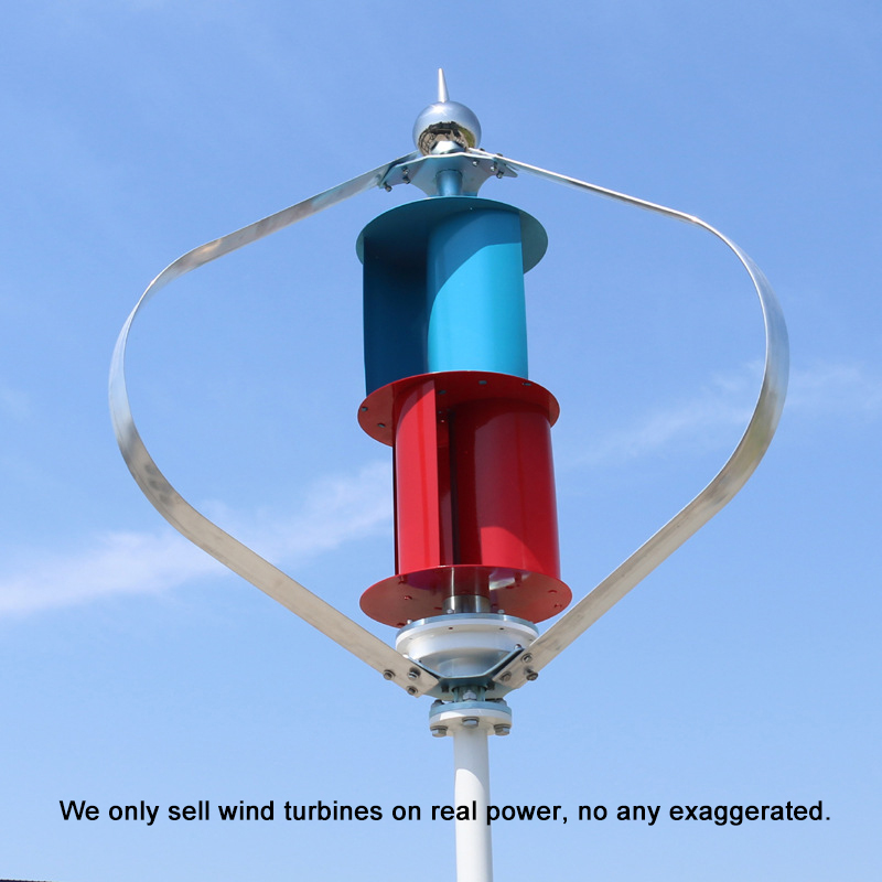 Renewable Energy Use - 300W Vertical Axis Wind Mill Turbine
