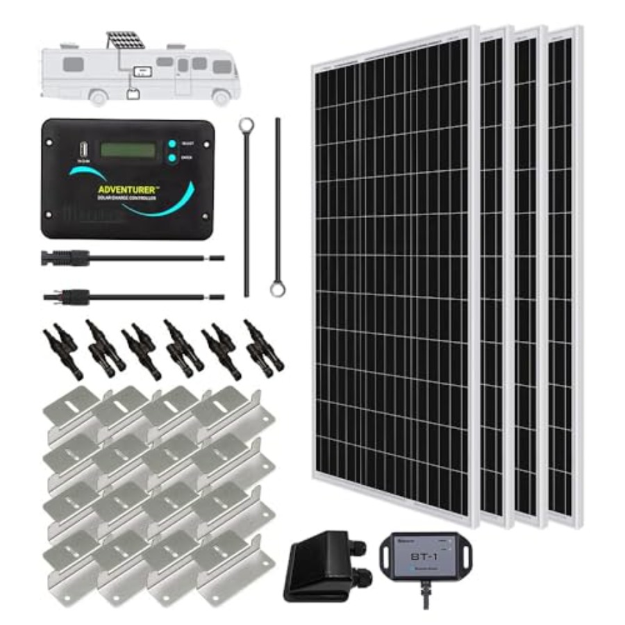 Rv Solar Kit 400W - 400W 12V RV Solar Panel Kit,