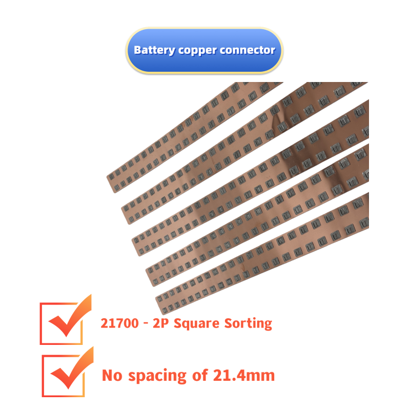 Renewable Energy Use - 2P Copper Busbar for Lithium Iron
