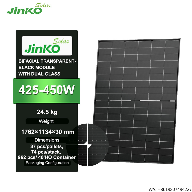 Jinko Solar Panel N-Type - Jinko Tiger Neo 425-450 Watt 54HL4R-BDB