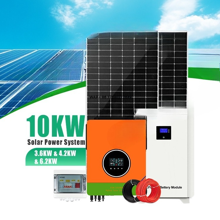 ESUN Factory Direct Price 10KW - Solar Panel System 10Kw recension och pris