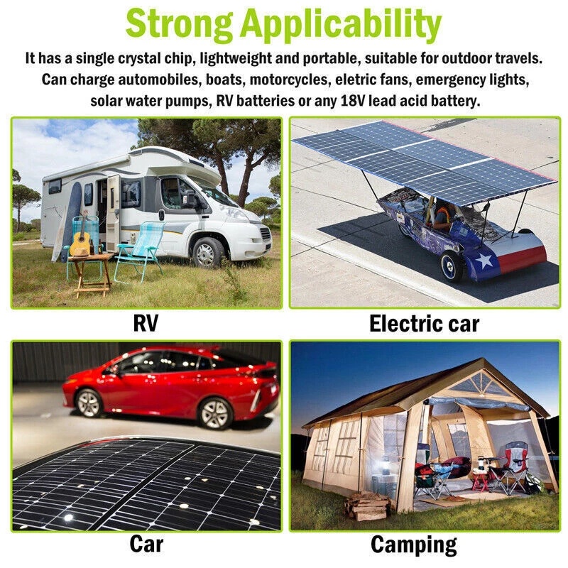 400W Semi-Flexible Solar Panel - Rv Solar Kit 400W recension och pris