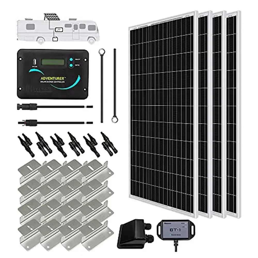 -For Solar RV Kit Off-Grid 400 - Rv Solar Kit 400W recension och pris