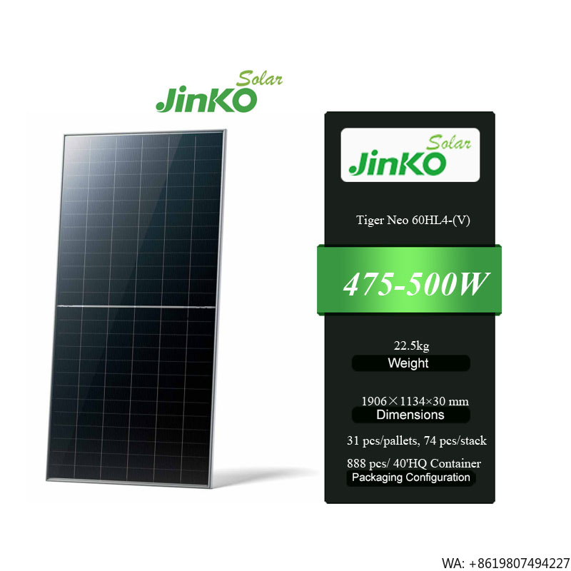 Jinko Tiger Neo 60HL4-(V) 475- - Jinko Solar Panel N-Type recension och pris