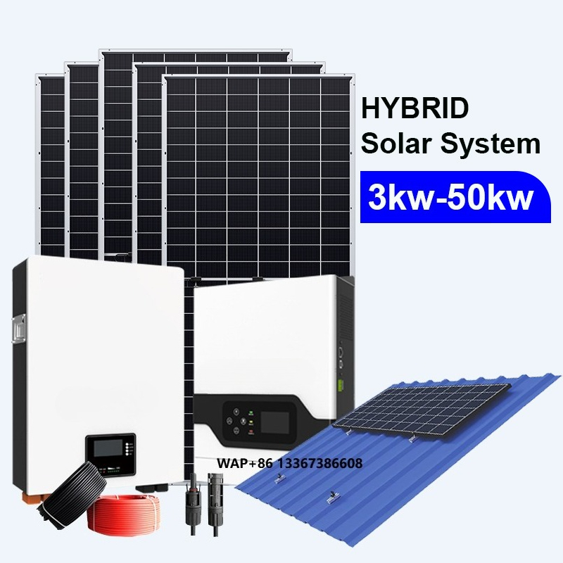 In Stock Hybrid Solar System 3 - Solar Panel System 10Kw recension och pris