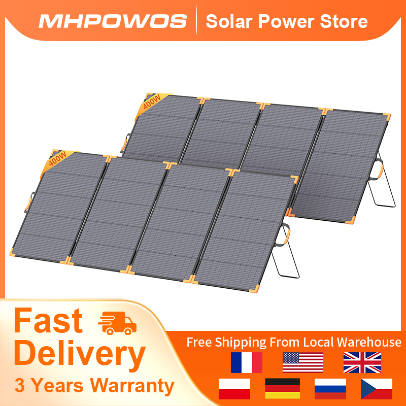 MHPOWOS 400W Bifacial Portable - Rv Solar Kit 400W recension och pris