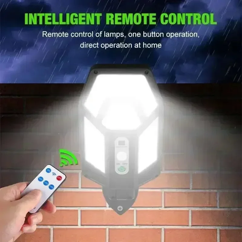 12000LM Powerful Solar Wall La - Renewable Energy Solar recension och pris