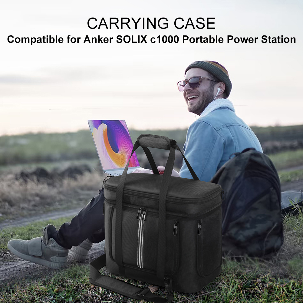 Carrying Case for Anker SOLIX  - Anker Power Station Solix C1000 recension och pris