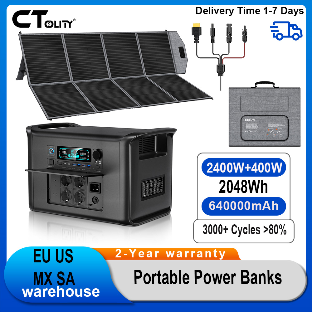 CTOLITY AP2000 2400W 1600W 500 - Rv Solar Kit 400W recension och pris