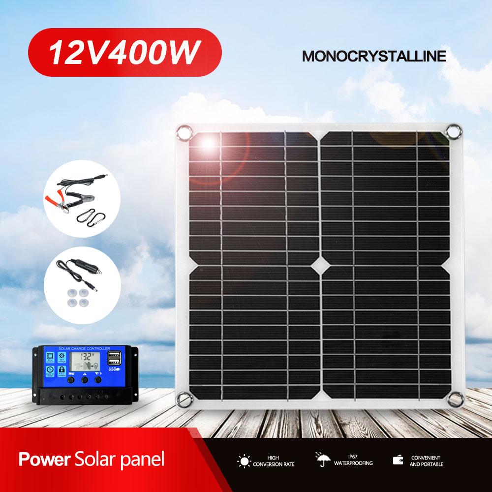 400W Solar Panel Kit Complete  - Rv Solar Kit 400W recension och pris