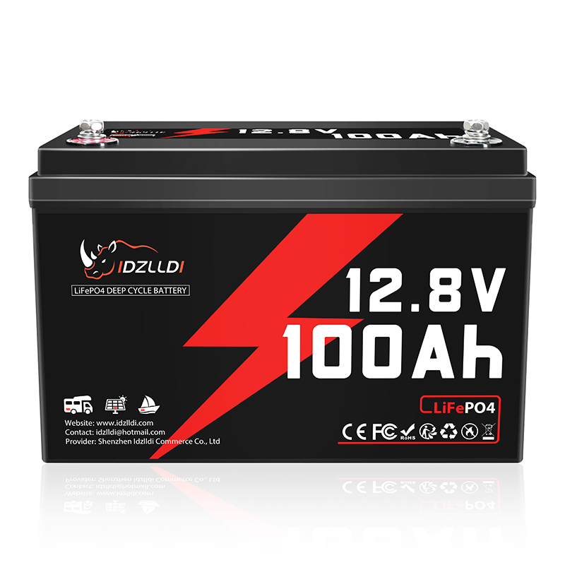 IDZLLDI 12.8V 100Ah LiFePO4 Ba - Renewable Energy Resources recension och pris