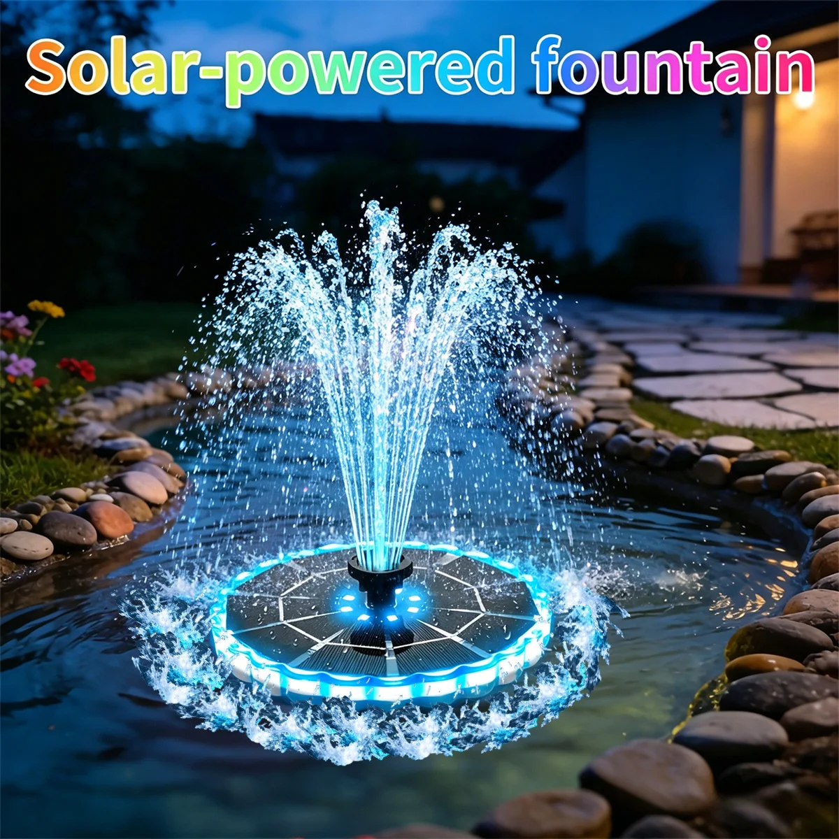 3.5W Outdoor Solar Fountain fo - Renewable Energy Solar recension och pris