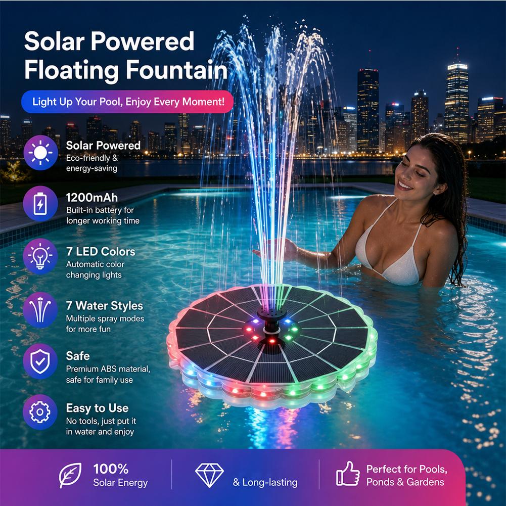 3.5W Outdoor Solar Fountain Pu - Renewable Energy Solar recension och pris