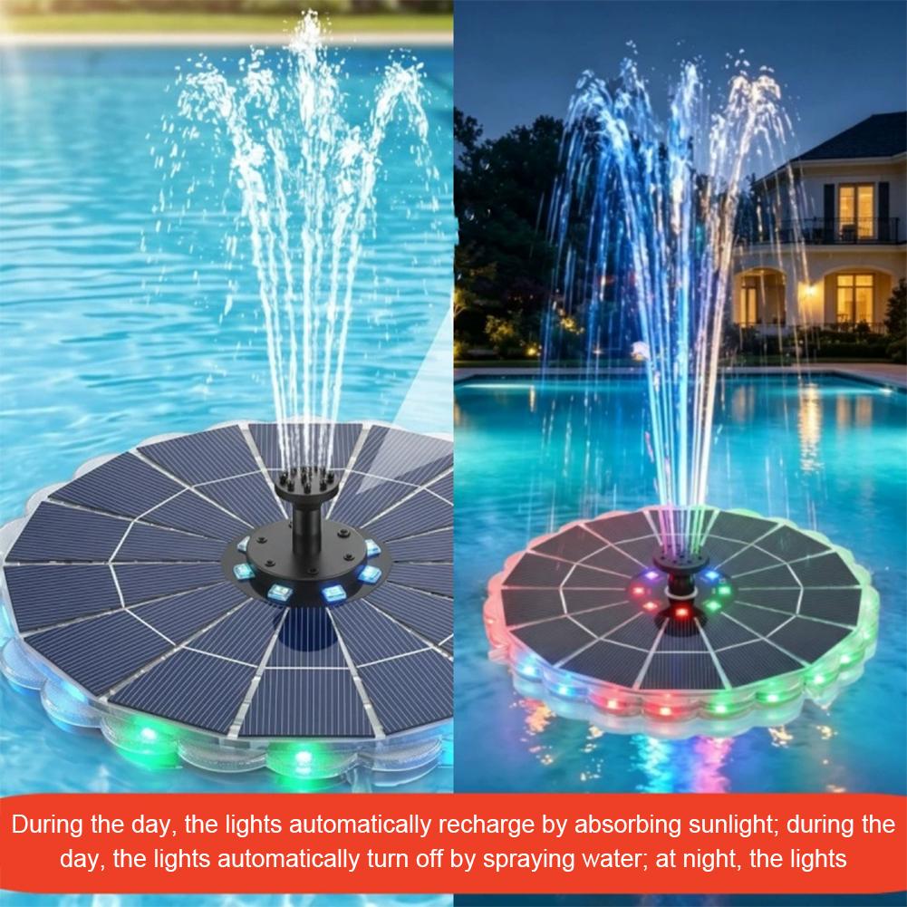 3.5W Outdoor Solar Fountain Pu - Renewable Energy Solar recension och pris