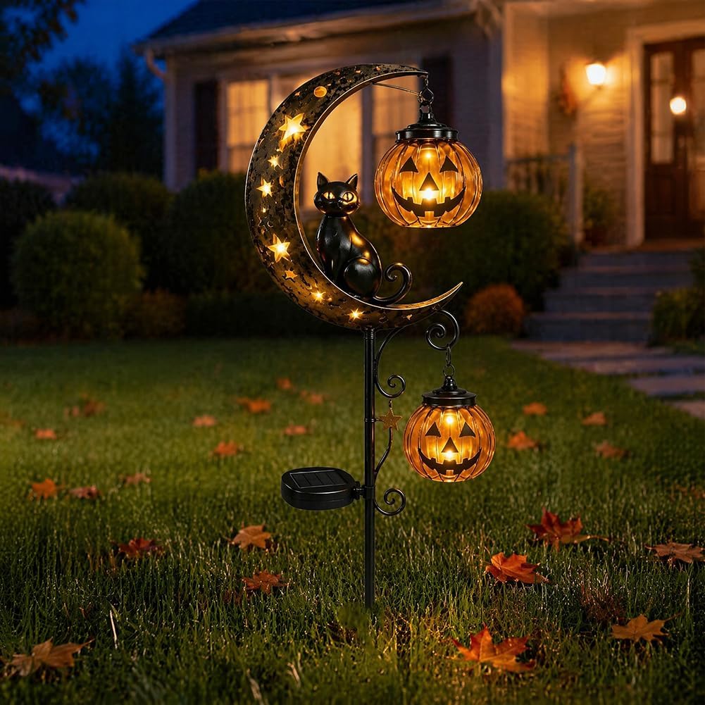 Solar Halloween Black Cat & Pu - Renewable Energy Solar recension och pris