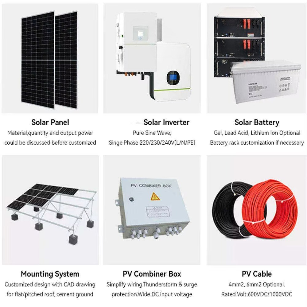 Photovoltaic Energy Storage Sy - Solar Panel System 10Kw recension och pris