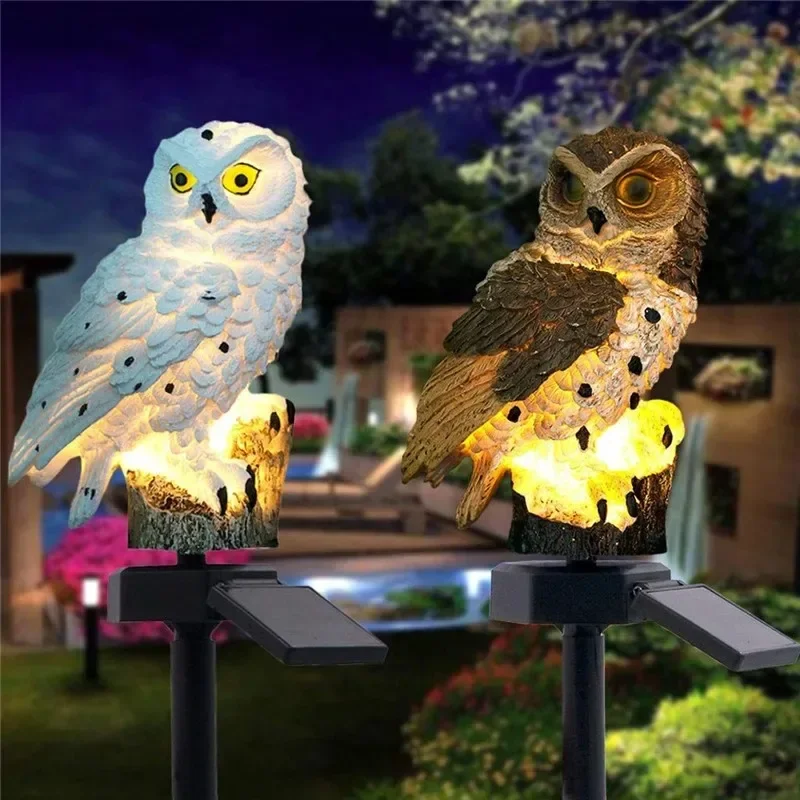 Solar Owl Statue Garden Light  - Renewable Energy Solar recension och pris
