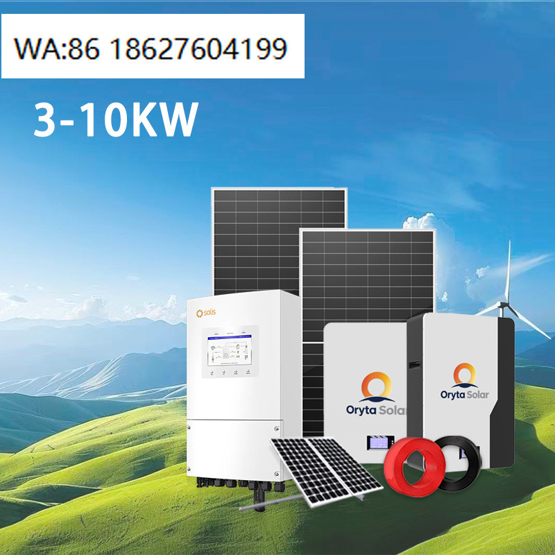 3KW-10KW Complete Off-Grid Hyb - Solar Panel System 10Kw recension och pris