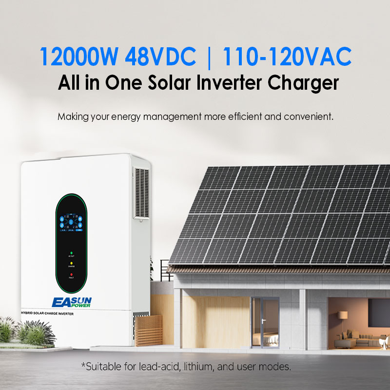 EASUN US 12KW 12000W Split Pha - Flexible Solar Panel recension och pris