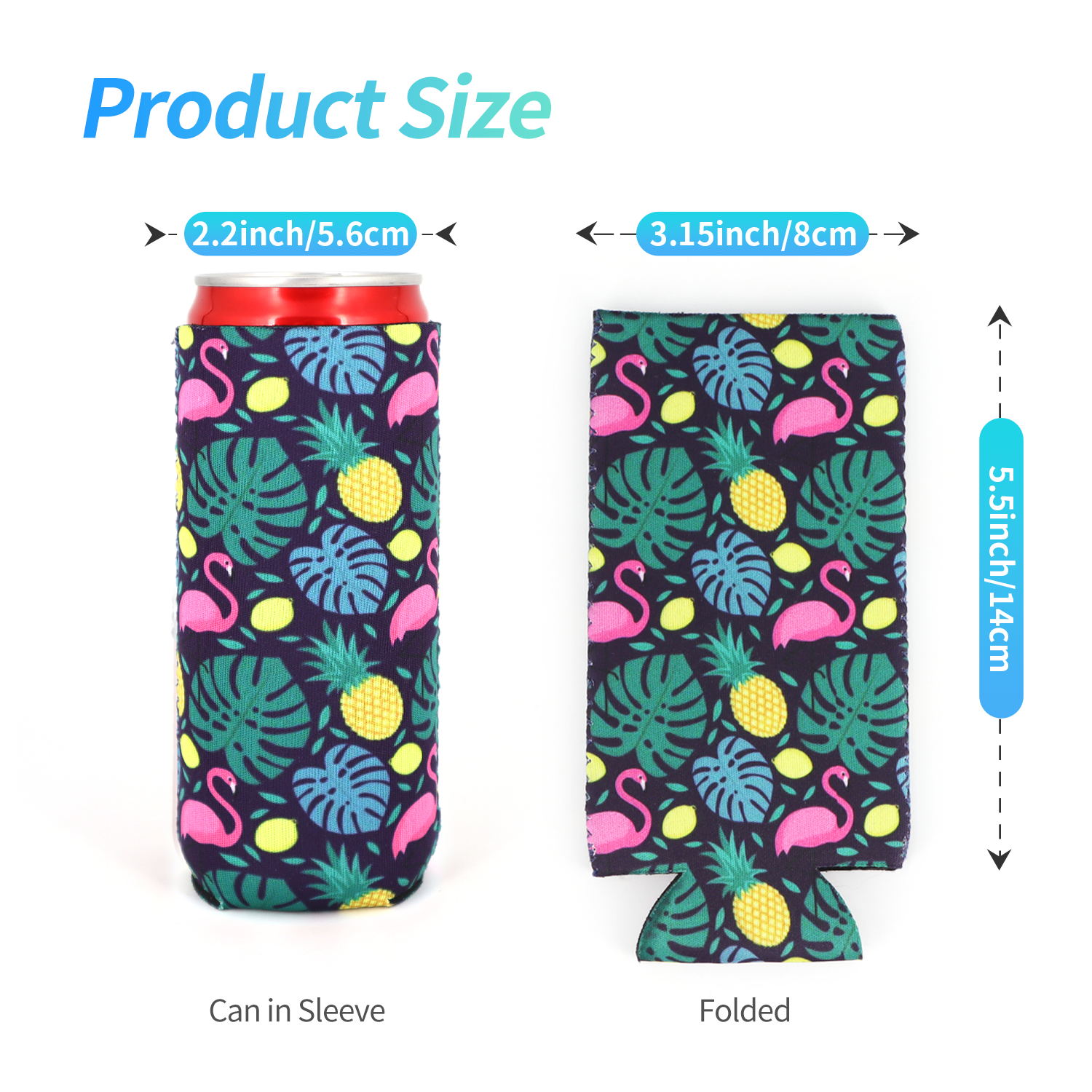 2Pcs Slim Can Sleeves, Reusabl - Renewable Energy Resources recension och pris