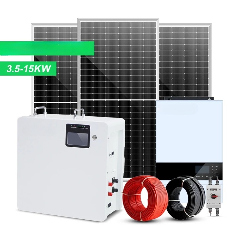 5-10kw Wall Mounted Solar Pane - Renewable Energy Use recension och pris