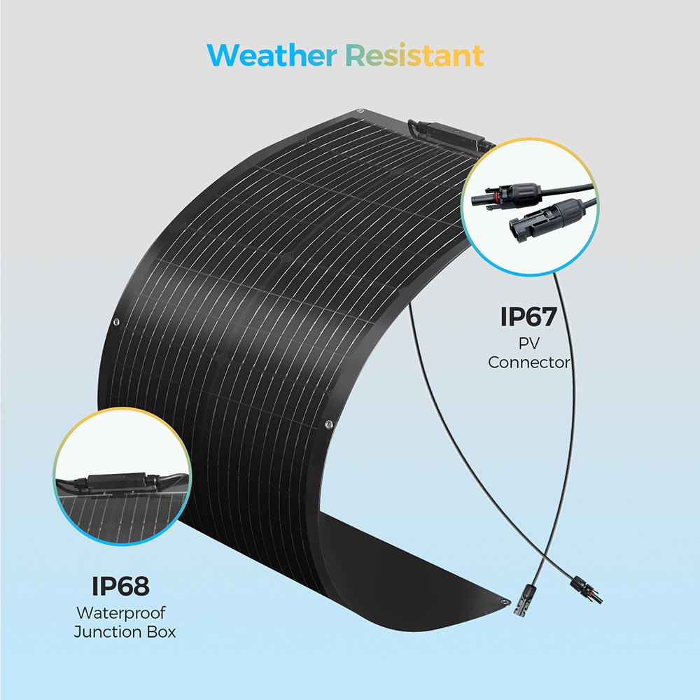 Flexible Solar Panel Battery C - Rv Solar Kit 400W recension och pris