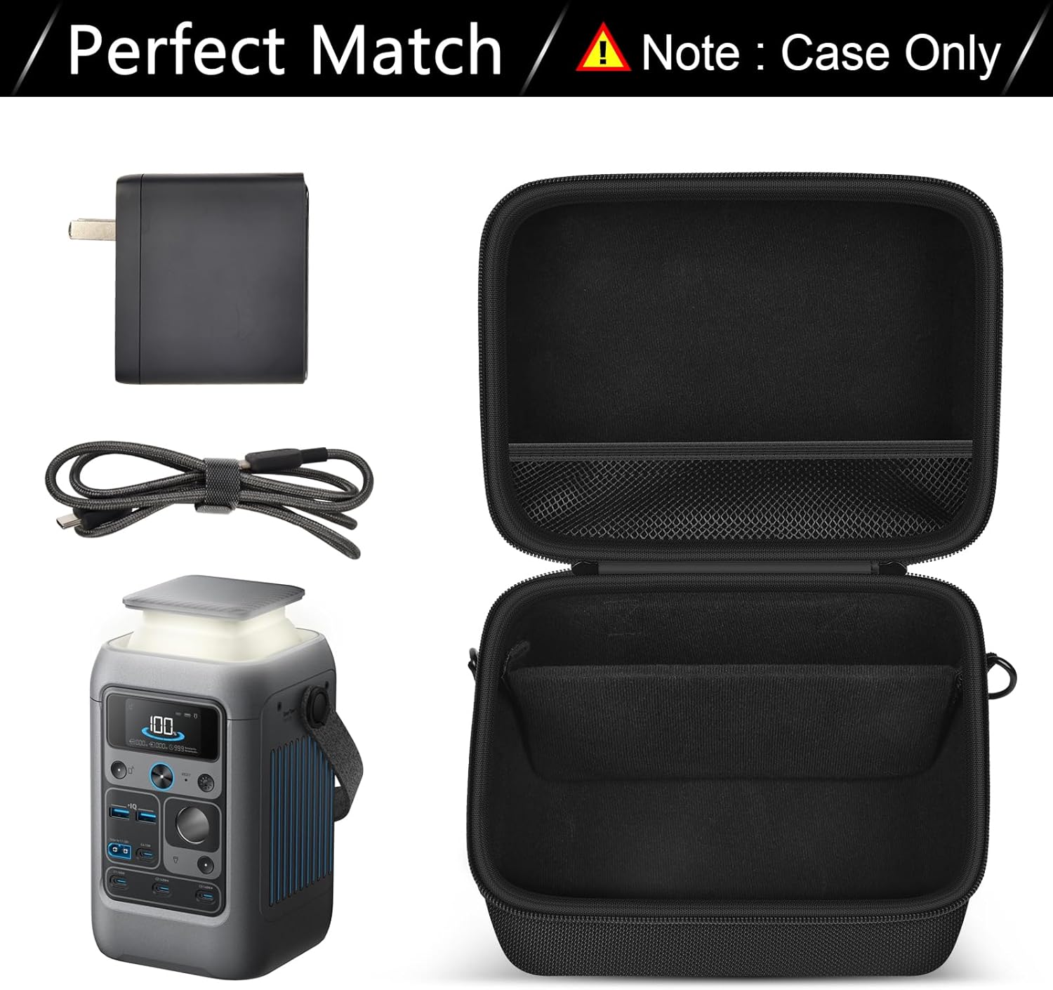 Storage Bag for Anker SOLIX C3 - Anker Power Station Solix C1000 recension och pris
