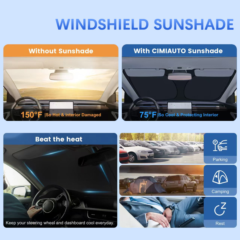Car Windshield Sun Shade For K - Renewable Energy Resources recension och pris
