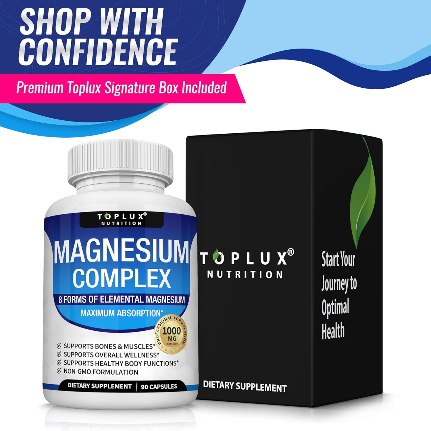 Magnesium Complex Supplement 8 - Renewable Energy Resources recension och pris